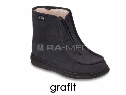 Kapcie damskie ocieplane – 996D [dr Orto – BEFADO] - obrazek 2