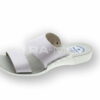 Klapki damskie, medyczne i zawodowe - skórzane (01-BI)
