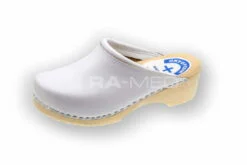 Drewniaki damskie / męskie - skórzane (03W-BI)