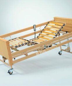 Łóżko rehabilitacyjne, elektryczne, drewniane - WYPOŻYCZALNIA / 1 m-c [Arminia III]