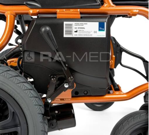 ELECTRIC-TIM II - wózek inwalidzki elektryczny na MAŁYCH kołach (Dżojstik) - obrazek 5
