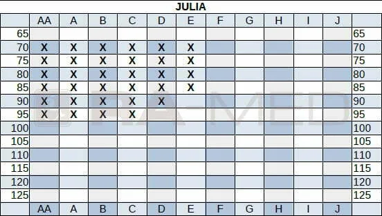 JULIA_Biustonosz-gorset_dla_amazonek-tabela_dostepnosci