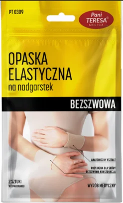 Opaska elastyczna na nadgarstek – bezszwowa PT309