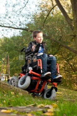 Wózek Inwalidzki ELEKTRYCZNY dziecięcy [FOREST KIDS - Vermeiren]