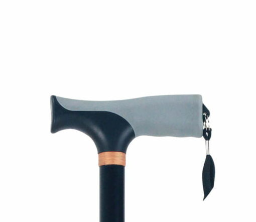 Laska inwalidzka aluminiowa z miękkim uchwytem SOFT WAVE (AR-014) - obrazek 4