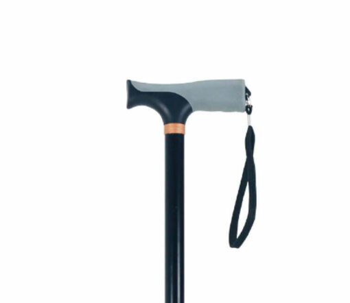 Laska inwalidzka aluminiowa z miękkim uchwytem SOFT WAVE (AR-014) - obrazek 3