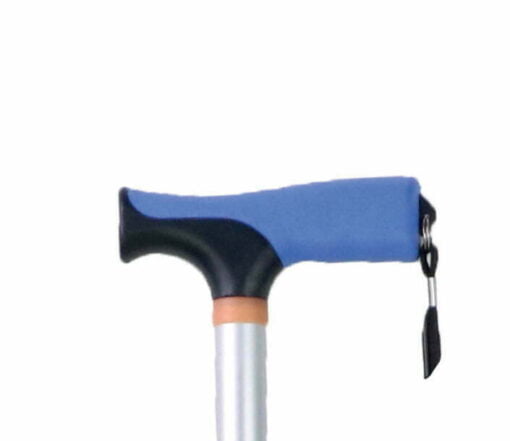 Laska inwalidzka aluminiowa z miękkim uchwytem SOFT WAVE (AR-014) - obrazek 6