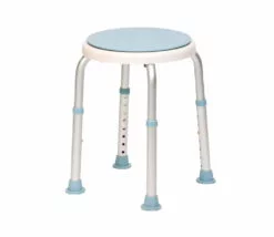 Taboret prysznicowy okrągły – obrotowy