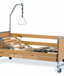 Łóżko rehabilitacyjne, elektryczne, drewniane - WYPOŻYCZALNIA / 1 m-c [Eloflex - .bock]