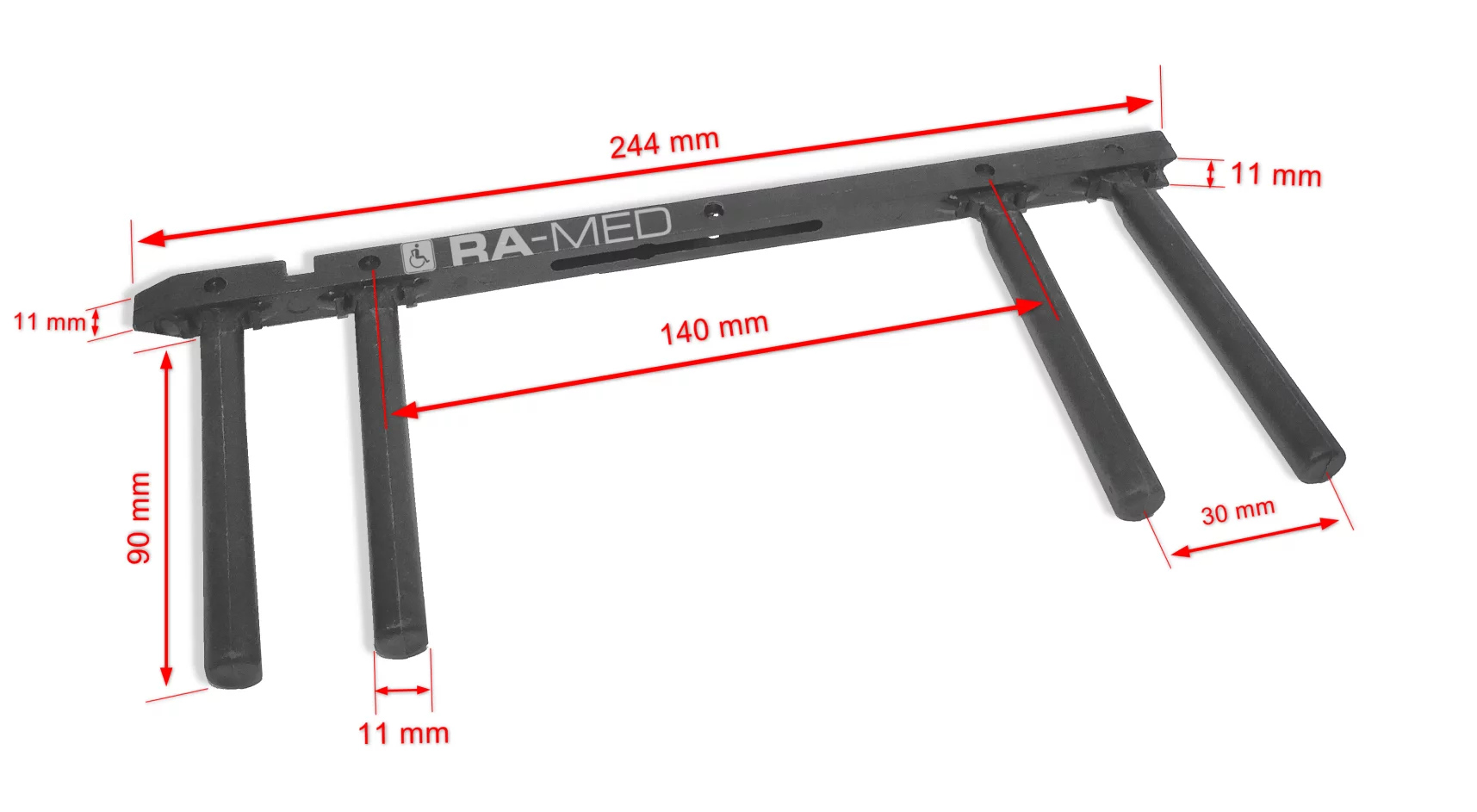 Prowadnica do barierek Łóżka Rehabilitacyjnego - obrazek 3