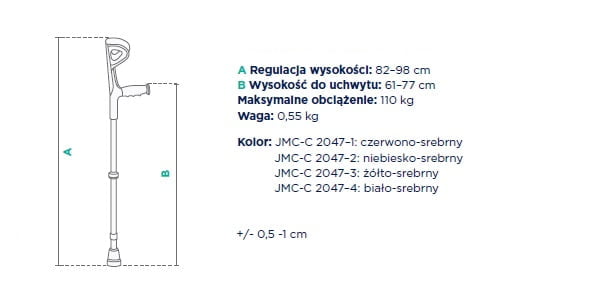 Kule łokciowe-ortopedyczne dla dzieci