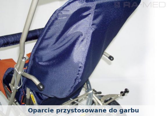 Oparcie przystosowane do garbu