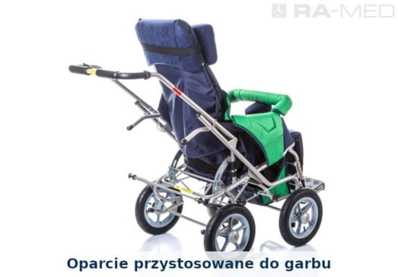 Oparcie przystosowane do garbu