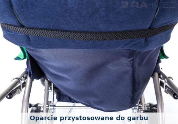 Oparcie przystosowane do garbu