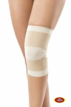 Opaska elastyczna stawu kolanowego – bezszwowa PT0307 beżowa