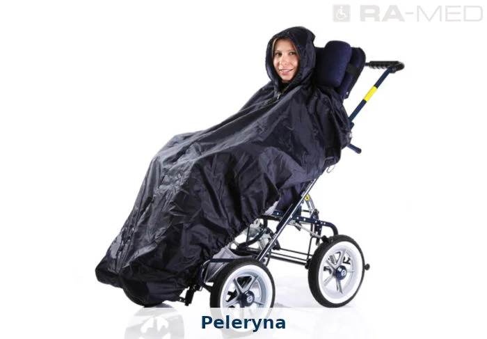 Peleryna do wózka inwalidzkiego