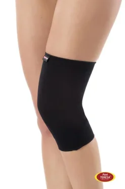 Opaska elastyczna stawu kolanowego – bezszwowa PT0307 czarna