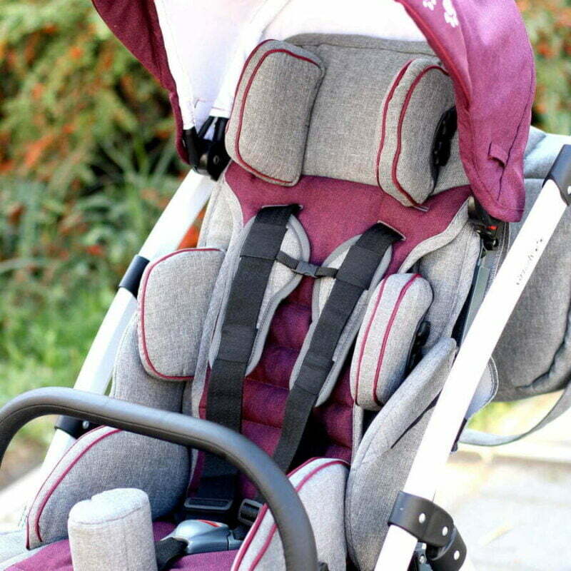 Wózek inwalidzki dziecięcy, specjalny GRIZZLY Standard