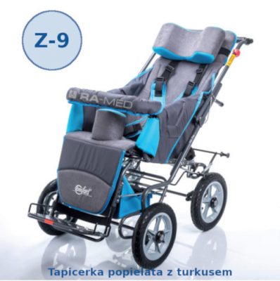 Wózek inwalidzki dla dzieci Comfort - kolory